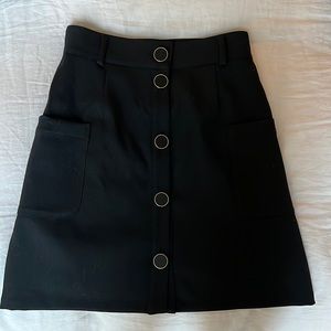 Black Sezane Skirt: Pristine condition